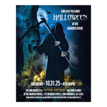 Halloween Invitation Card - Spooky Halloween Party Invitation Flyer Template-Radf4