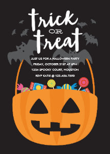 Sweets Treats Halloween Invite