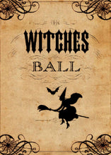 The Witches Ball Halloween Party Invitation