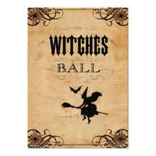 Halloween Invitation Card - The Witches Ball Halloween Party Invitation