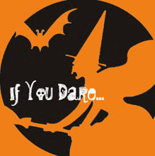 Halloween Invitation Card - Tricks Treats 5 25 X 5 25 Invitation Circle